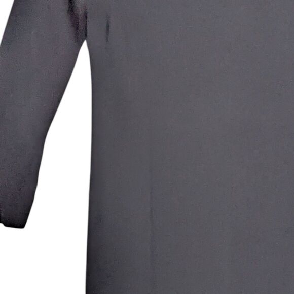 Vintage LL Bean Size 12 100% Wool Long Sleeve Midi Shirt Dress Collared READ! - Picture 6 of 9